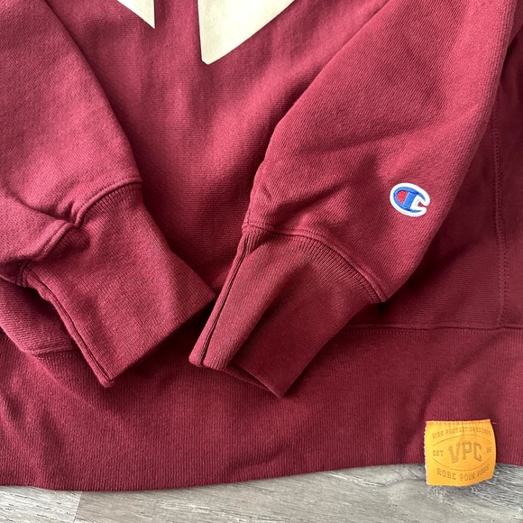 Champion Red Crewneck Sweater - Picture 7 of 8